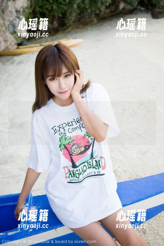 MiStar魅妍社-Nicole妮可 MiStar魅妍社 - 原图版Nicole妮可白衬衫:合集中的反应,我想她跟白衬衫谈上恋爱了!