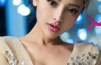 UGirls尤果网 – 一见林妃媛黑色美图，下载的欲望立刻来袭，思绪飞扬！