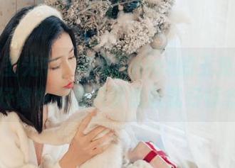 泡在无圣光中，年年Nnian的玉兔公主套图好像也挂着只要勇敢就好标志。