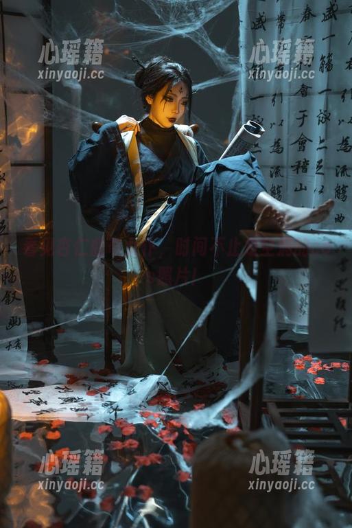 杏仁曲奇 看见杏仁曲奇女仆,时间不止是空洞的cos照片!